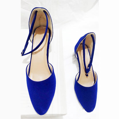 Stylish Velvet Heel Pump Shoes for Ladies – 2 Inch Elegant Party Wear Heels 36/Maroon