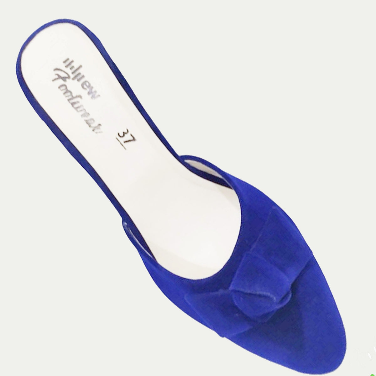 Stylish Velvet Tie Knot Heel Pump Shoes for Women – 2 Inch Comfortable Party & Casual Wear Footwear
