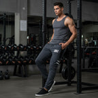 CR7 Zipper Trouser For Men French Terry Fabric Adjustable