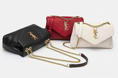 Ysl Shoulder Bag Elegant Luxury Handbag For Stylish Everyday Use | Black