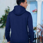 Unisex Hoodies for Men & Women | Premium Fleece Winter Hoodie | Warm, Stylish & Comfortable Casual Wear blue large